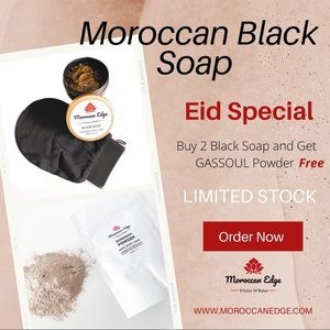 Moroccan Black Soap “Eid Special”